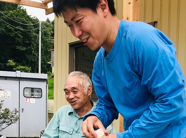 伊参農場でＢＢＱ
